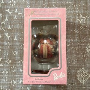 1997 holiday Barbie 4’’ decoupage ornament